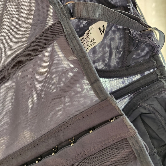 Blue Corset Top - Picture 6 of 7